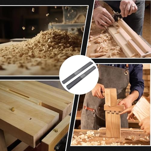 SPEEDWOX 4 Way Wood Rasp File Set Hand File and Round Rasp Half Round Flat & Needle Files Metal & Wood Files Set for Sharping Woods and Metal Tools Woods Rasps for Woodworking