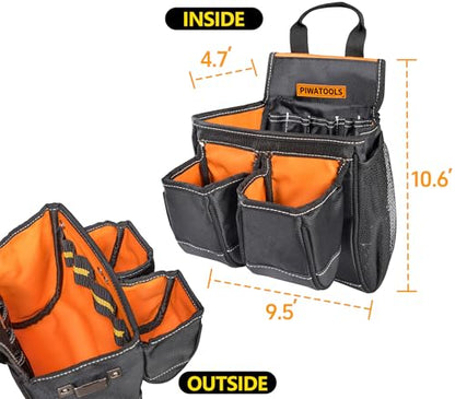 7-Piece Heavy-Duty Tool Rig with Padded Suspenders
