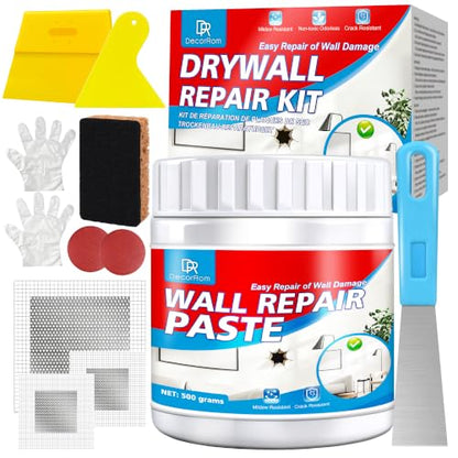 Drywall Repair Kit, 18oz Drywall Hole Patch Repair Kit Wall Patch Repair