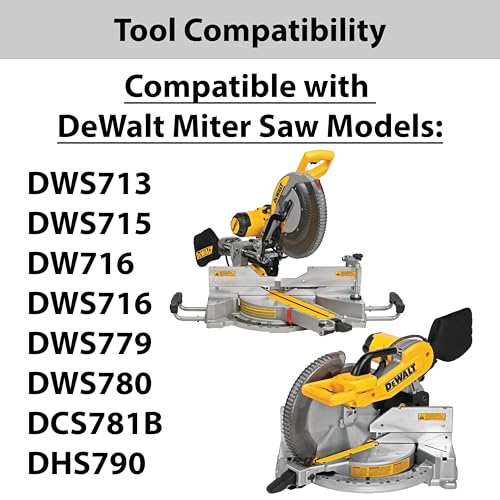 Hose Adapter for DeWalt Miter Saws DWS779 DWS780 (D27/32 Hose) - style: D27/32 Hose