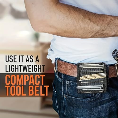 Magnetic Wristband, Wrist Magnet Tool Belt for Holding Screws