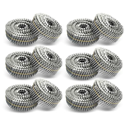 waltyotur 2 * 0.09 In Stainless Steel Siding Nails, Coil Nails 3600 Pcs - size: 2 Inch x 0.09 Inch