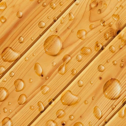 Advanced Wood Stain&Sealer, (Light Oak, 5 Gallon), Enhances Wood Grain, Waterproof, Flexible, Crack Resistant, Weather Resistant, Non-Toxic Environmentally Friendly, to Wooden, Furniture, Fence, Shed - color: Light Oak, size: 5 Gallon