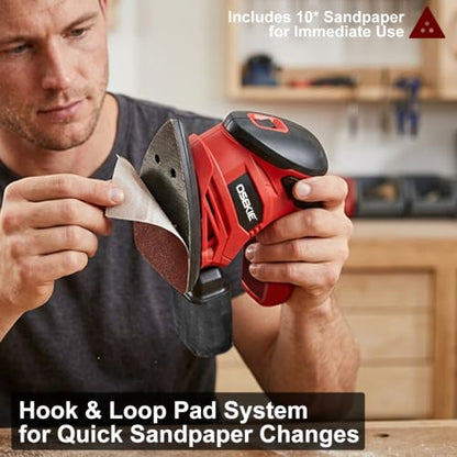 Cordless Detail Sander for Milwaukee M18 Battery (Tool Only) 12000 OPM