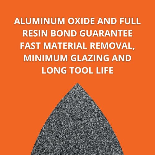 Fein Sanding Sheets with Hook & Loop Attachment - size: 240 Grit, 50-Pack