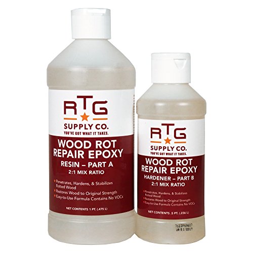 RTG Supply Co - Wood Rot Repair Epoxy (Pint) - size: Pint