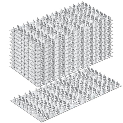 10 Pcs MOZCORN Truss Plates 4x8 Pronged Truss Plates with Nail Teeth Mending Plate for Wood Trusses Construction - size: 4"x8"