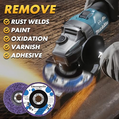 5 Stripping Wheel for Angle Grinder Strip Disc (4-1/2'' x 7/8'') - style: 4-1/2'' x 7/8''-5P