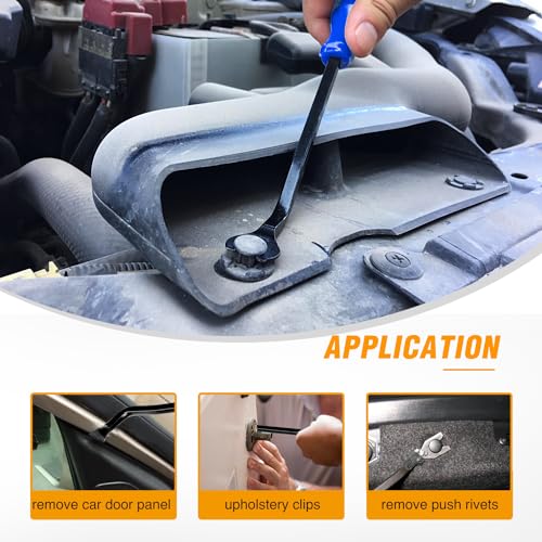 GOOACC 6PCS Auto Trim Removal Tool Kit Blue - color: Blue