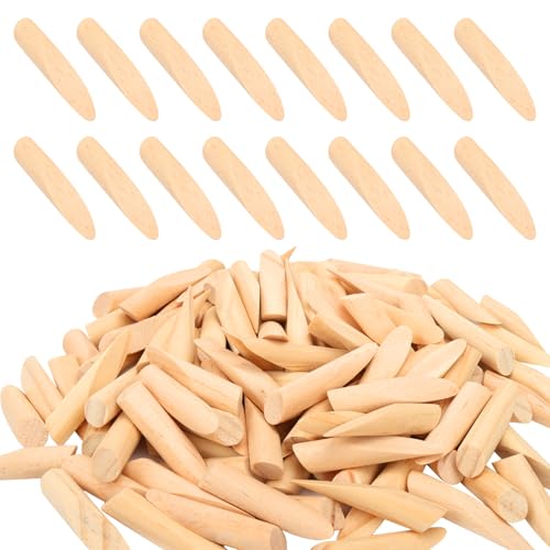120 PCS Solid Wood Pocket Hole Plugs 3/8-Inch Diameter