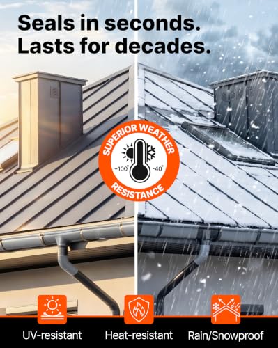 HSS Sealant Tape with MicroSealant White 6 inch x 25 feet RV & Roof Repair - color: White, size: 6" x 25'