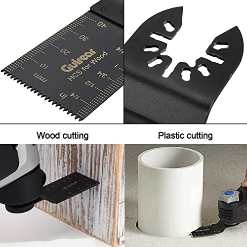 60Pcs Oscillating Tool Blades Universal Multitool Blades