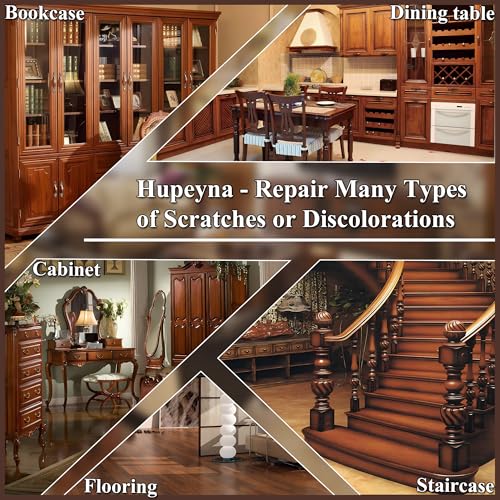 Hupeyna Wood Repair Kit, 12 Color Wood Fillers, Furniture Repair Kit