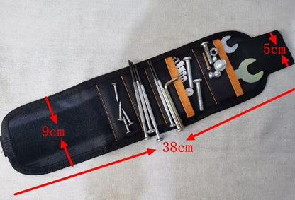 Vastar Magnetic Wristband Tool Belt, Black