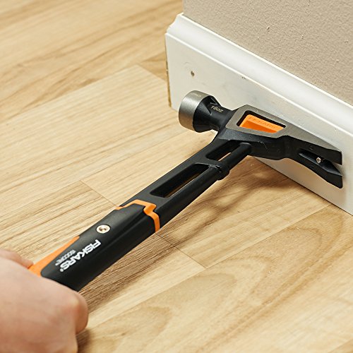 Fiskars Pro IsoCore 13.5" Finishing Hammer with Rip Claw, 16oz - style: Rip Claw Finishing Hammer