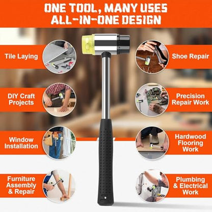 Heavy-Duty Vinyl Click Flooring Gap Repair Tool Set