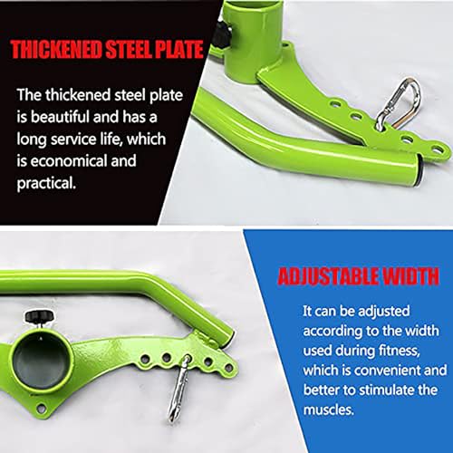Adjustable Lat Pull down Bar, Cable Machine Attachments for Gym, Home Gym Fitness T-bar Row Pulldown Attachments, Lat Pull Down Machine Wide Grip Neutral Grip Handle - color: SP-05