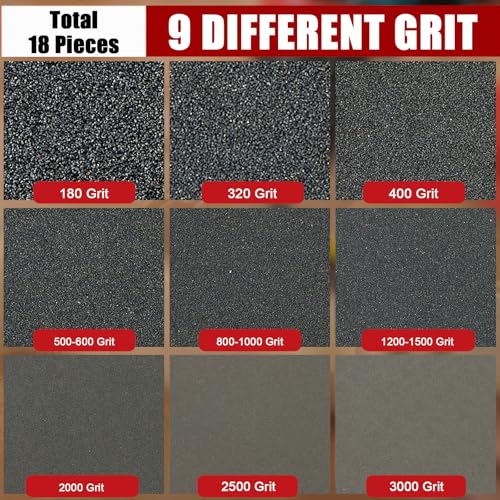 MAXMAN Foam Sanding Pads, 5" Bowling Sanding Pads,180 Grit for Auto - size: 5 inch, style: 180 Grit