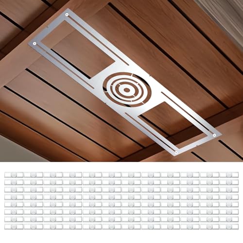 Sidasu 96 Pack New Construction Mounting Plate for 3, 4, 6" Recessed Lights - size: 96 Pack