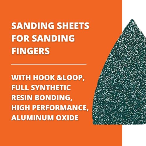 Fein Finger Sanding Sheets, 180 Grit, 20-Pack - size: 180 Grit, 20-Pack