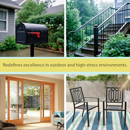 NADAMOO Silicone Modified Acrylic Clear Coat Protective Finish for Metal, Wood, Plastic, Marble - UV Resistant, Waterproof Sealer & Coating for Outdoor Furniture, Automotive, Crafts - 2 Cans, Semi-Gloss - size: 13 Ounce (Pack of 2)