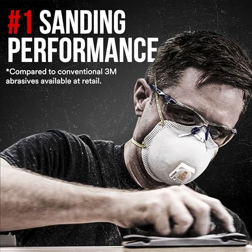 3M Pro Grade Precision Faster Sanding Sheets, 180 Grit, 11 x 9 in (20 Pack) - size: 1-Pack (20 Sheets)
