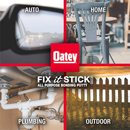 Oatey 31274 Stick Fix-It Multi-Purpose Epoxy Putty, 1.33 oz, White