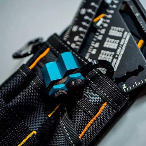 Stair Gauges for Framing Square and Rafter，Lengthen，Anti-Lost (Pair) - color: Blue