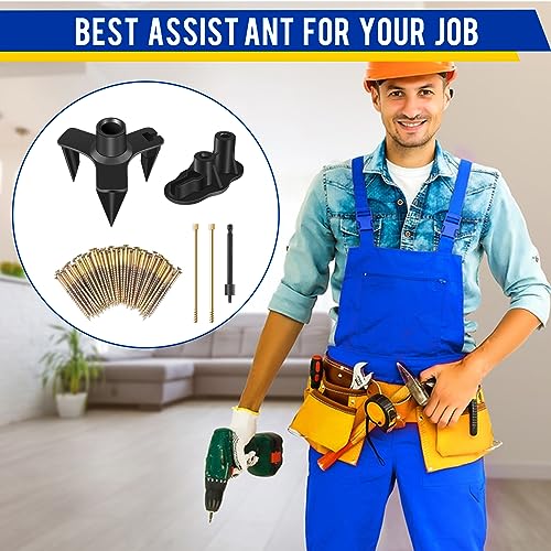 Squeaky Floor Repair Kit, Contains 5 Tools and 100 Screws - color: Contains 100 Screws