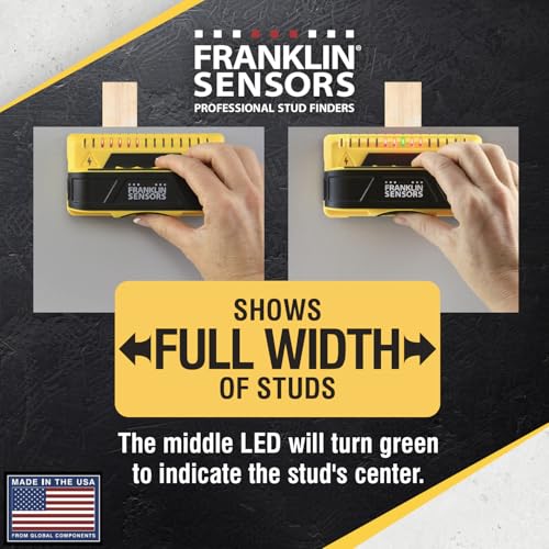 Franklin Sensors ProSensor M150/X990 9-Sensor Stud Finder, AC Wire Warning