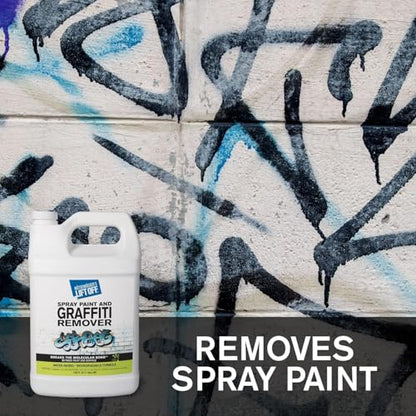Lift Off Spray Paint & Graffiti Remover, 1 Gallon, 41201 (Pack of 4) - size: 128 Fl Oz (Pack of 4)