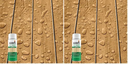 Olympic WaterGuard 11 oz. Clear Exterior Waterproofing Wood Sealer Spray (Pack of 2) - color: Transparente, size: 11 oz. (Pack of 2), style: No sheen