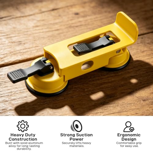 Floor Gap Fixer Tool, Heavy Duty Suction Cup Tool, Laminate Flooring Tools