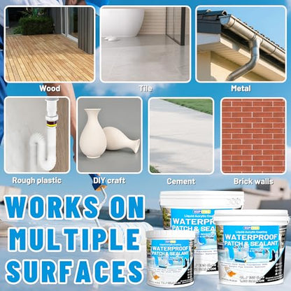 Hupeyna Liquid Waterproof Sealant, Invisible Waterproof Agent 1L