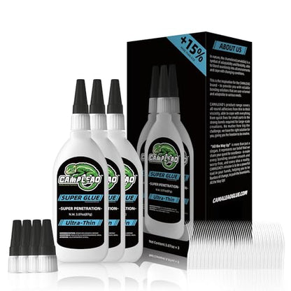 Ultra-Thin Super Glue Liquid Kit 9.2 oz - size: 8 oz., style: ULTRA-THIN VISCOSITY