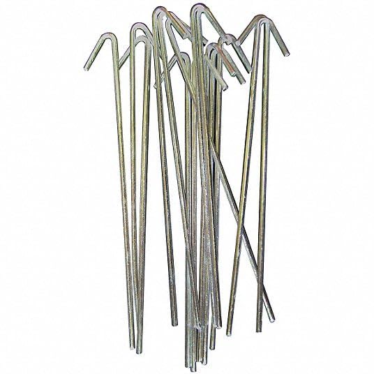 9 Gauge Heavy Duty Fence Ties - Hooked Aluminum Wire Ties for Chain Link Fence - Ties Chain Link Fence Wire to Posts and Rails (Aluminum, 8-1/4" - 300 Pack) - color: Aluminum, size: 8-1/4" - 300 Pack