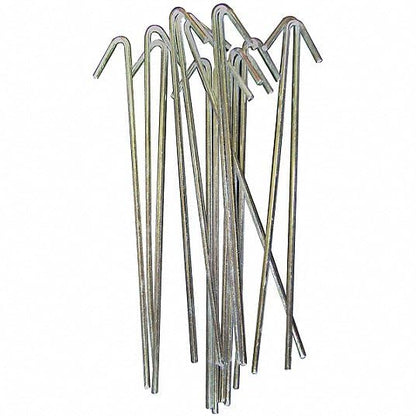 9 Gauge Heavy Duty Fence Ties - Hooked Aluminum Wire Ties for Chain Link Fence - Ties Chain Link Fence Wire to Posts and Rails (Aluminum, 8-1/4" - 300 Pack) - color: Aluminum, size: 8-1/4" - 300 Pack