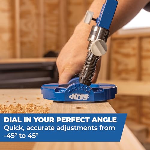 Kreg Drill Guide Pro, Portable, Adjustable Woodworking Drill Guide, KDG6500
