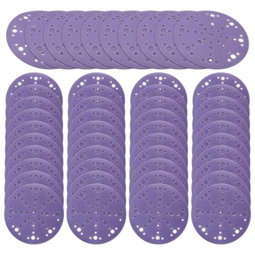 6 Inch Ceramic Sanding Discs 320 Grit, 49 Hole, 50 Pack - style: 320 Grit