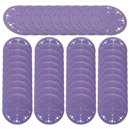 6 Inch Ceramic Sanding Discs 320 Grit, 49 Hole, 50 Pack - style: 320 Grit