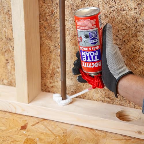 Loctite Tite Foam Gaps & Cracks Spray Foam Sealant, 12 fl oz Can, 1 Pack - Polyurethane Expanding Insulation - size: 1 Pack