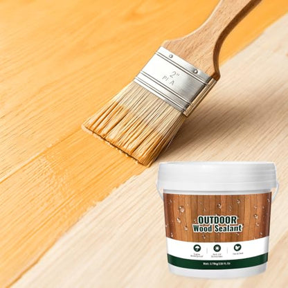 Penetrating Wood Stain and Sealer in One - 1 Gallon & Light Oak - color: Light Oak, size: 1 Gallon