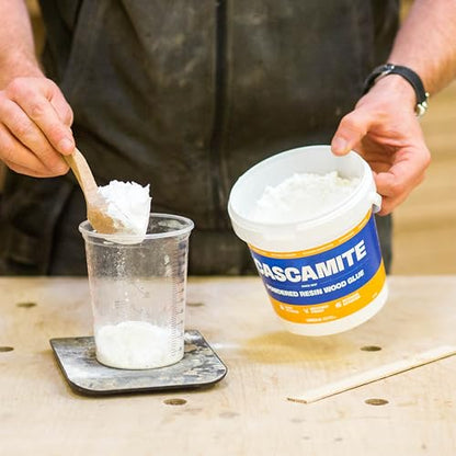 Polyvine CAS500G Cascamite Powdered Resin Wood Glue 500g, White