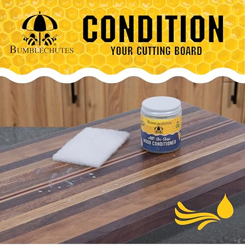 Bumblechutes Wood Cutting Board Care Kit Gift Box - size: Complete Kit