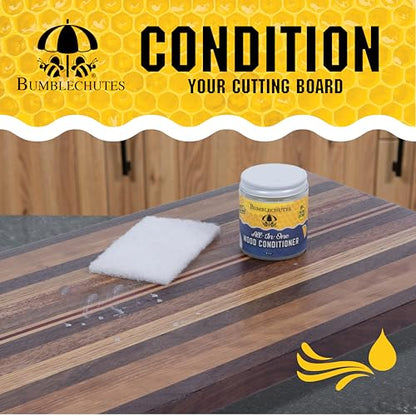Bumblechutes Wood Cutting Board Care Kit Gift Box - size: Complete Kit