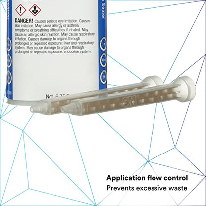 3M Controlled-Flow Seam Sealer, 08329, 200 mL/6.75 fl oz Cartridge - color: Clear, style: Urethane