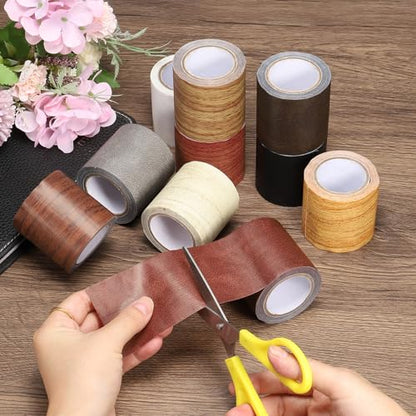 PATIKIL Wood Grain Repair Tape 4" x15ft Self Adhesive Wheat Maple - color: Wheat Maple, size: 4"x15ft