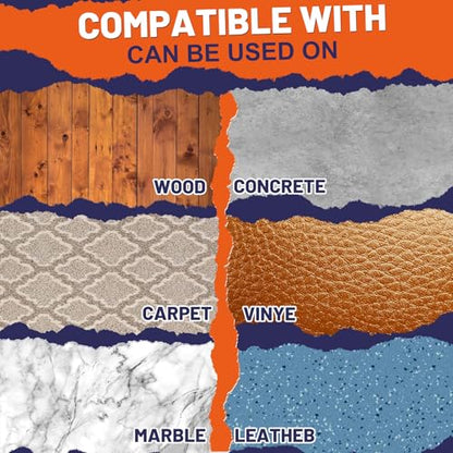 ETERART Double Sided Carpet Tape, No-Residue for Hardwood Floors, 2" x10Yds