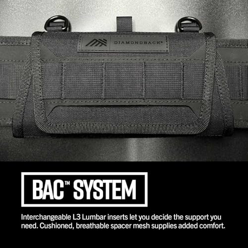 Diamondback Tempo Tool Belt with Lumbar Support, M/L - size: M/L
