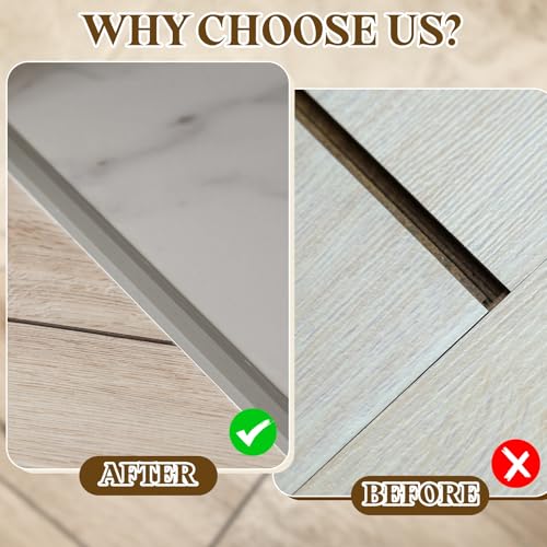 uxcell T-Molding Transition Strips, 3.28 ftx1.97" (LxW) PVC, Black Walnut - color: Black Walnut, size: 3.28 ft x 1.97"